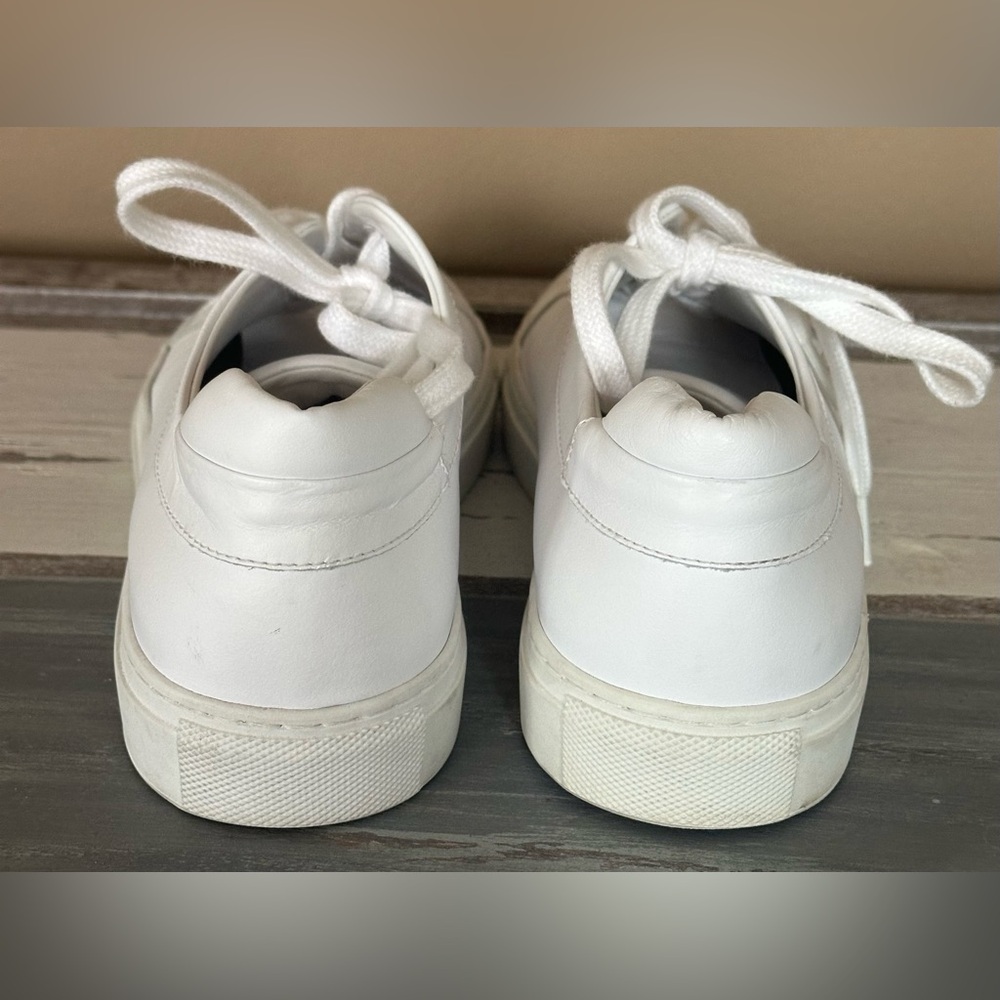 M.Gemi The Palestra White Leather Low Top Sneakers Made in Italy Women 39.5 9 - Picture 4 of 9